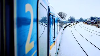 Relaxing Noise Train. Knocking Train Wheels - 8 hours for Deep Sleep. Calming Train Sounds