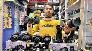 Delhi camera market | 🔥मात्र 6000 से ￼ शुरू vlogging photography DSLR CAMERA | second hand dslr