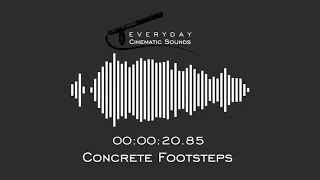 Footsteps Walking on Concrete | HQ Sound Effects