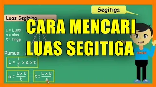 Cara Mencari Luas Segitiga