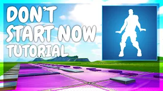 Don’t Start Now TUTORIAL - Fortnite Music Blocks (Fortnite Emote)