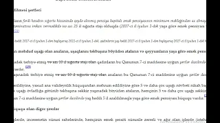 3 uşağı olan əmək qabiliyyəti olmayan şəxs sayılırmı? O, 57 yaşında müavinat ala bilərmi?