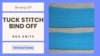 No-Sew Top-Down Hem | Tuck Stitch Bind Off // Technique Tuesday
