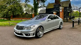 Mercedes S65 AMG V12 BiTurbo W221 with 21’s AMG alloy wheels