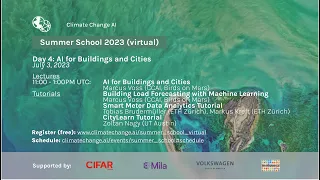 AI for Buildings and Cities