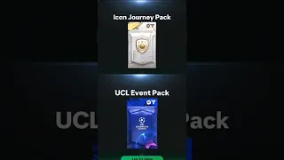 2X Pack To Say Welcome To Icons And UCL Players 🔥|#shorts #fcmobile