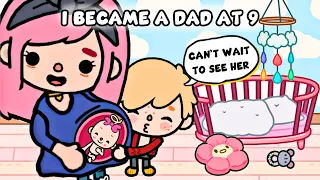 I Became a Dad At 9 🍼👶🏼| Sad Story | Toca Life Love Story / Toca Boca