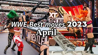 wwe best moves of 2023-April