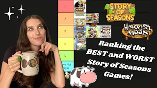 Ranking Story of Seasons + Harvest Moon Games from BEST to WORST! | which game is #1?