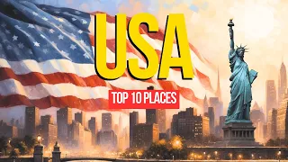 TOP 10 Best Places to Visit in the USA 🗽
