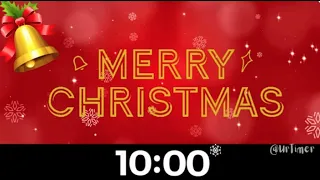 10 Minute Countdown Timer with Holiday & Happy Dreamy Music