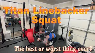 Titan Fitness: Linebacker Squat Review