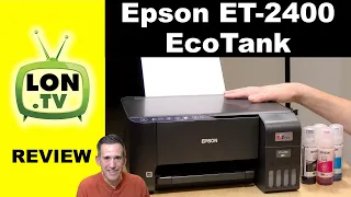 Epson ET-2400 Low Cost Tank / EcoTank / Supertank Printer / Scanner / Copier Review