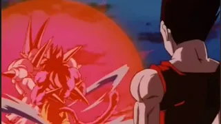 Goku tries to explode himself!!!