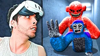 ¡ESCAPÉ de MONOS ultra TERRORÍFICOS en REALIDAD VIRTUAL! - Scary Baboon