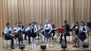 Ансамбль казахских музыкальных инструментов