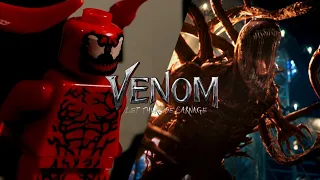 VENOM: LET THERE BE CARNAGE Official Trailer in LEGO - Side by Side Comparison