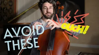 3 Left Hand Habits to AVOID | Cello Lesson for Adults