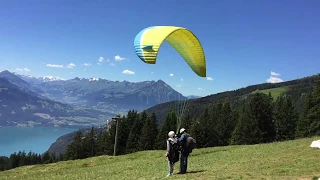 Epic Paragliding Takeoff Compilation ( - Part 1