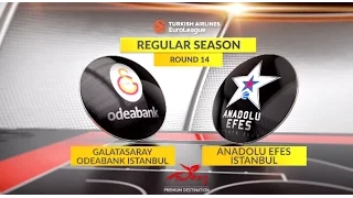 Highlights: Galatasaray Odeabank Istanbul-Anadolu Efes Istanbul