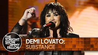 Demi Lovato: SUBSTANCE | The Tonight Show Starring Jimmy Fallon