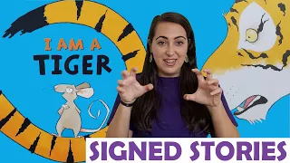 I am a Tiger by Karl Newson and Ross Collins - Signed Stories - Sign Language BSL | SSE | Read Aloud