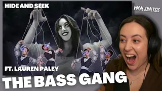 THE BASS GANG Hide and Seek ft. Lauren Paley | Vocal Coach Reacts (& Analysis) | Jennifer Glatzhofer