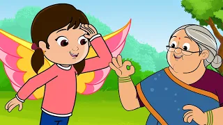 Chun Chun Karti Aayi Chidiya - Nani Teri Morni Ko -  FunForKidsTV - Hindi Rhymes