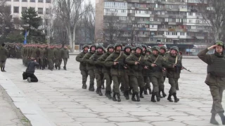 Марш гвардейцев и провокатор