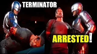 Robocop ARRESTS Terminator ( Mortal Kombat 11 - Aftermath  Robocop VS Terminator - Who Wins? )