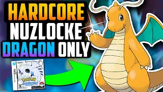 CAN I BEAT A POKÉMON SOULSILVER HARDCORE NUZLOCKE WITH ONLY DRAGON TYPES!? (Pokémon Challenge)