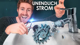 Strom aus Wasserhahn! - Leitungswasser billiger als Steckdose?