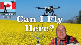 Can I Fly Here? Guidelines for where you can fly your drone safely and legally in Canada