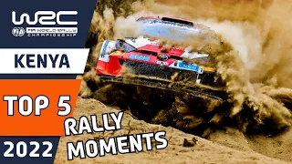 Top 5 Moments, Problems and Stories from WRC Safari Rally Kenya 2022