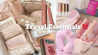 Preppy Travel Essentials 🎀#preppy