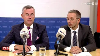 20.05.2019 - PK Herbert Kickl & Norbert Hofer - FPÖ-Treffen - Neuwahlen / Ibiza-Video HC Strache