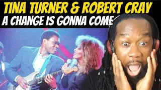 TINA TURNER AND ROBERT CRAY - A change is gonna come REACTION - A super performance from two legends