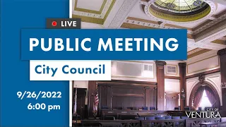 9.26.22: City Council Meeting