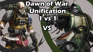 Dawn of War Unification: 1 vs 1 Vraxian Renegade Guard (cklempay) vs Dark Angels (Odourless)