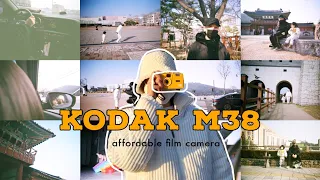 KODAK M38 film camera for beginners with sample photos! how to load film 🇰🇷 KOREA VLOG