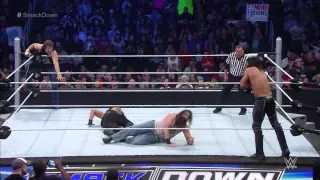 Roman Reigns & Dean Ambrose vs  Luke Harper & Seth Rollins  SmackDown  April 23