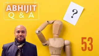 #AskAbhijit Episode 53 | Question and Answer session with Abhijit Iyer-Mitra