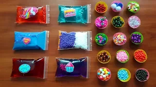 Making Mega Crunchy Slime With Funny Bags Satisfying Slime Video #25