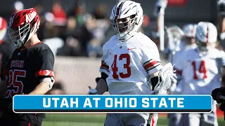 Utah at Ohio State | Big Ten Men's Lacrosse | Feb. 3, 2024 | B1G+ Encore