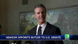 Gov. Newsom speaks out on decision to name Laphonza Butler to Senate