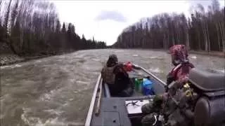 Мелководный Вездеход-Болотоход по таёжным и горным речкам