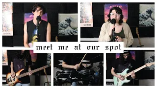 meet me at our spot - the anxiety, willow, tyler cole (cover ft. damien)