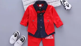 Осенняя одежда для мальчиков костюм ясельного возраста детский комплект одежды с курткой маленьких