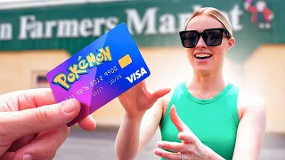 I Gave Her $200 But ONLY To Spend On Pokemon!