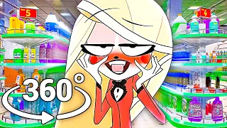 Charlie from Hazbin Hotel - Supermarket in 360° Video | VR / 8K | (Verbalase 50k Meme)